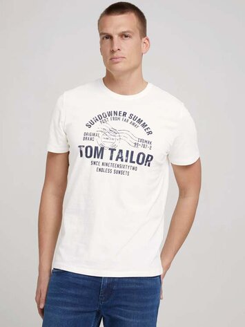 Tom Tailor Tričko pánske, krátke rukávy